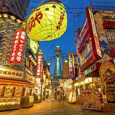 Wutong-40 Minutes Direct To Kansai Airport And 5 Minute Walk To Jr Or Subway Or Nankai Line And 1 Minute To Tsutenkaku The Landmark Of Osaka And Many Japanese Bistros Nearby Bagian luar foto