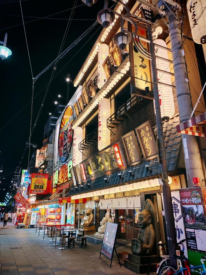 Wutong-40 Minutes Direct To Kansai Airport And 5 Minute Walk To Jr Or Subway Or Nankai Line And 1 Minute To Tsutenkaku The Landmark Of Osaka And Many Japanese Bistros Nearby Bagian luar foto